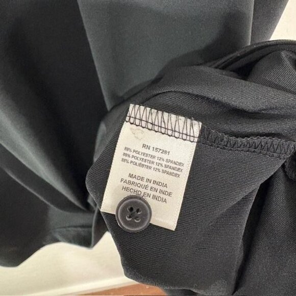 Mizzen Main Polo Shirt Mens 2XL Black Phil Mickelson Golf Performance Stretch - Picture 4 of 8